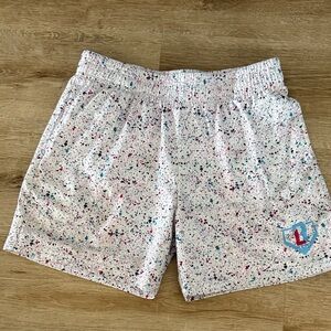Baseball lifestyle 101 splatter shorts size YXL
